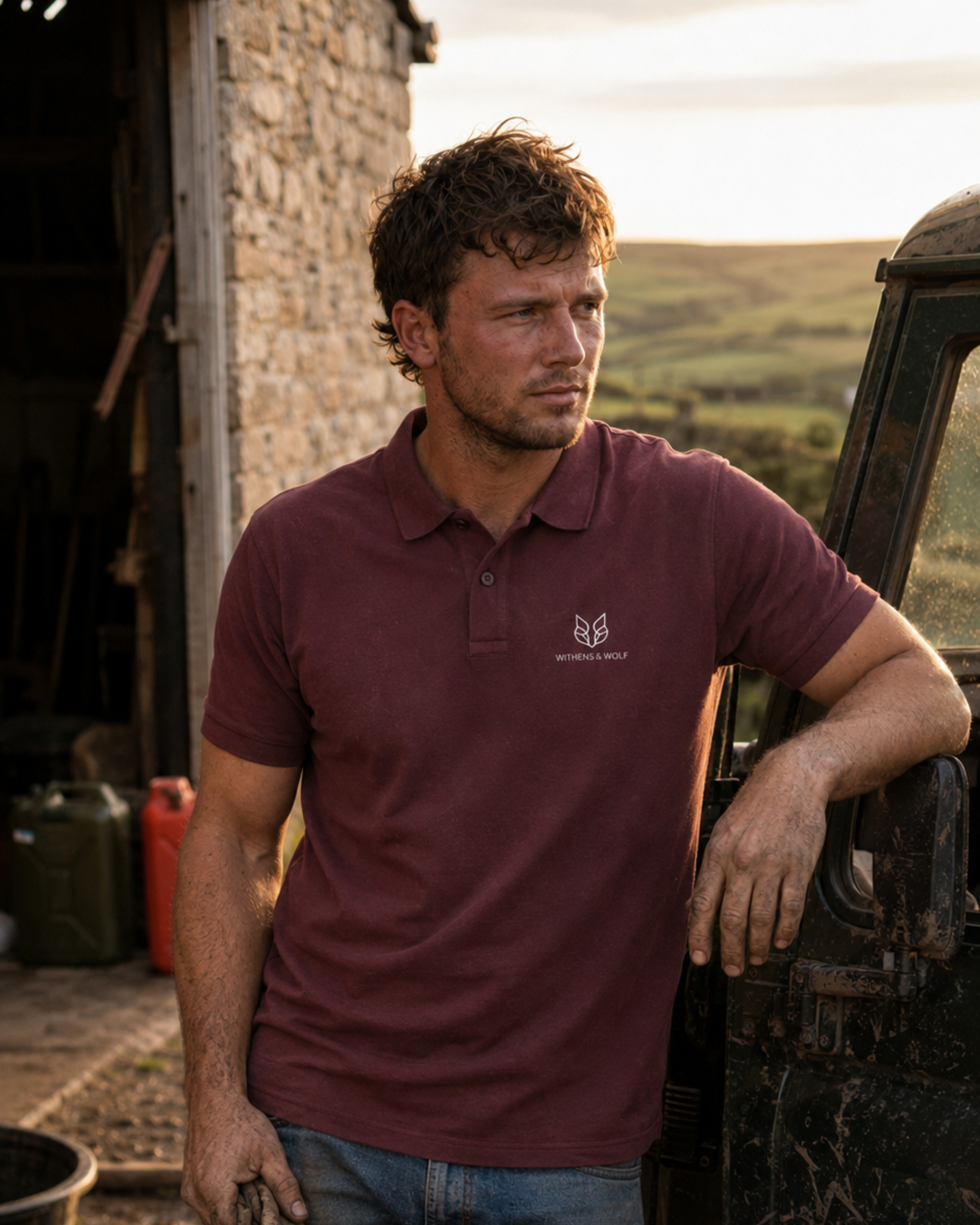 Premium Organic Unisex  Polo | Withens & Wolf