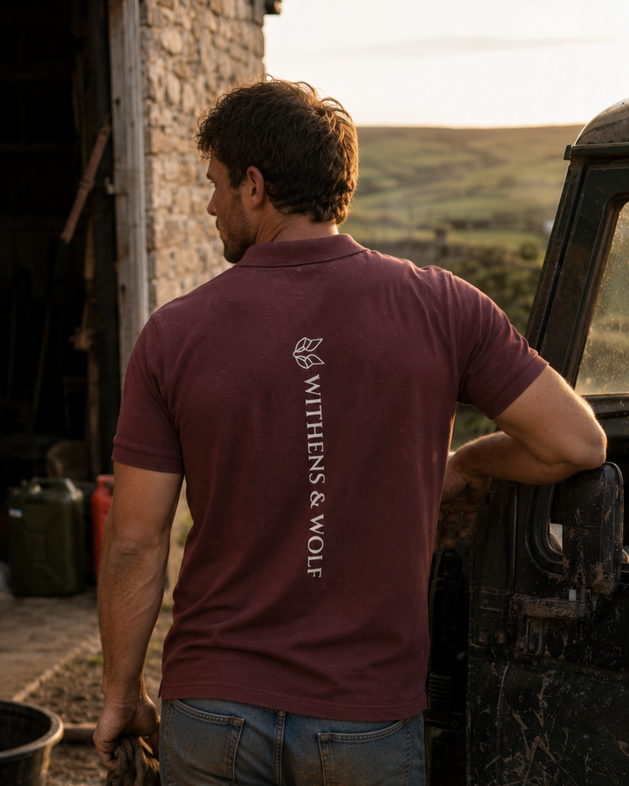 Premium Organic Unisex  Polo | Withens & Wolf