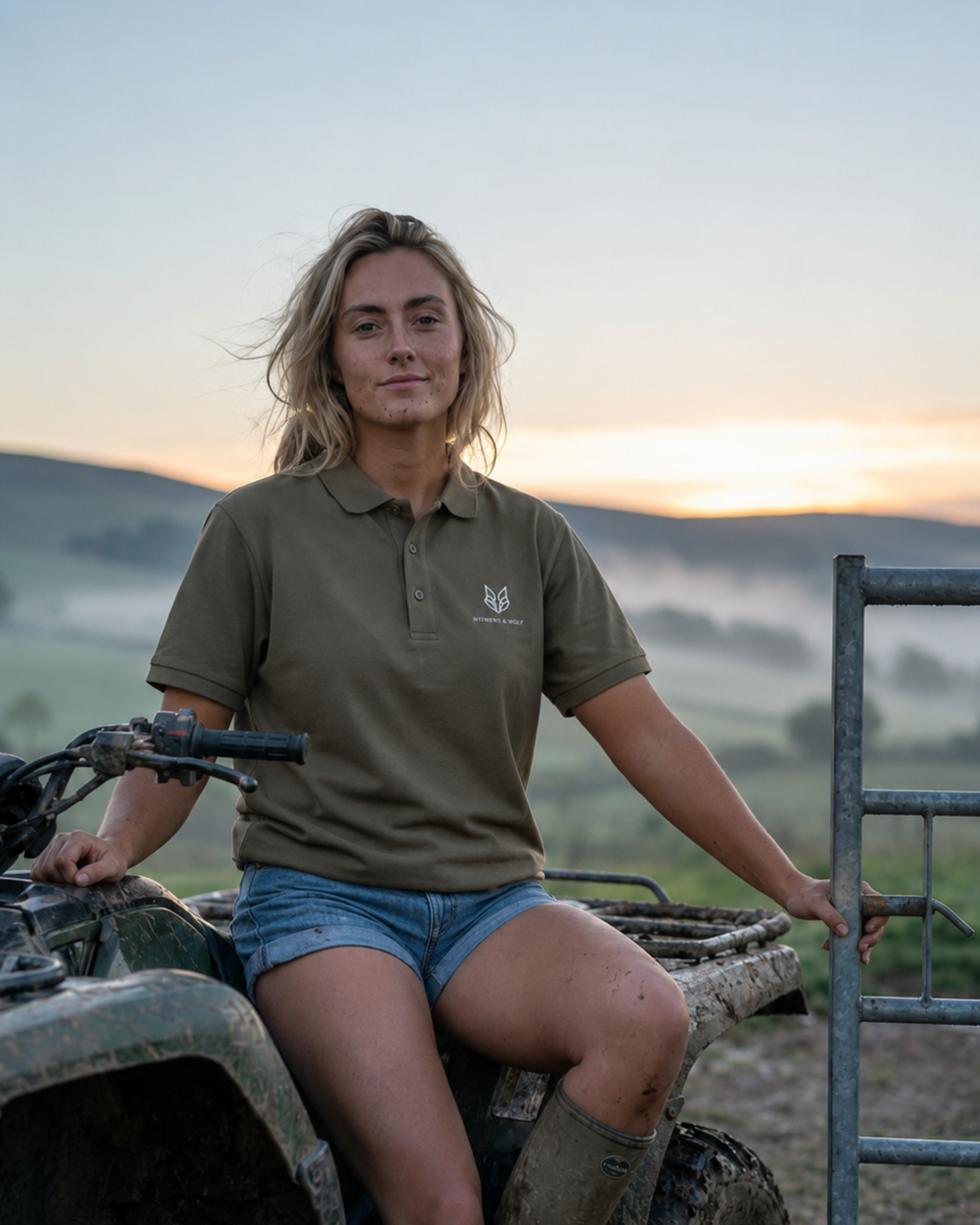 Premium Organic Unisex  Polo | Withens & Wolf