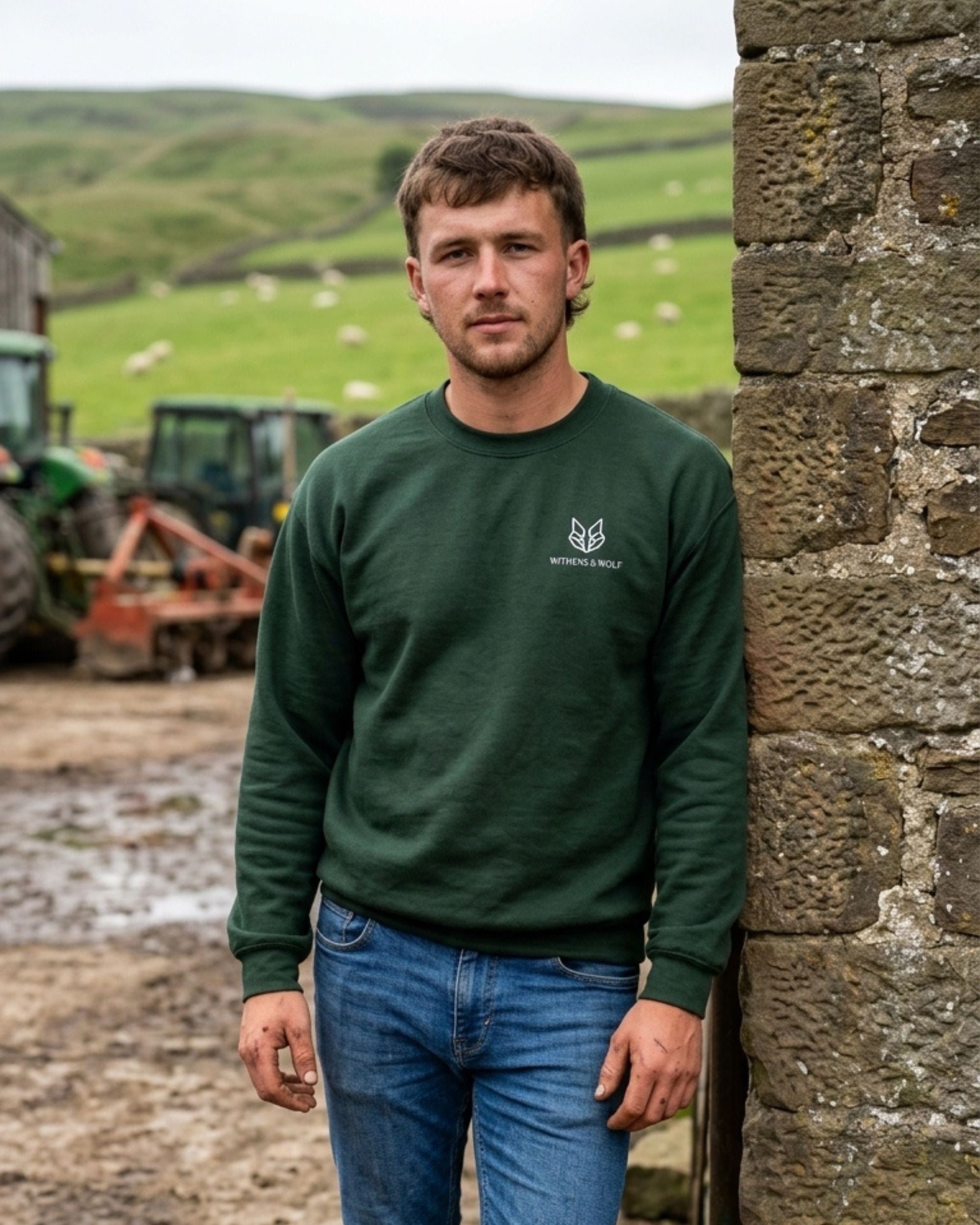 Premium Organic Unisex Sweatshirt | Withens & Wolf