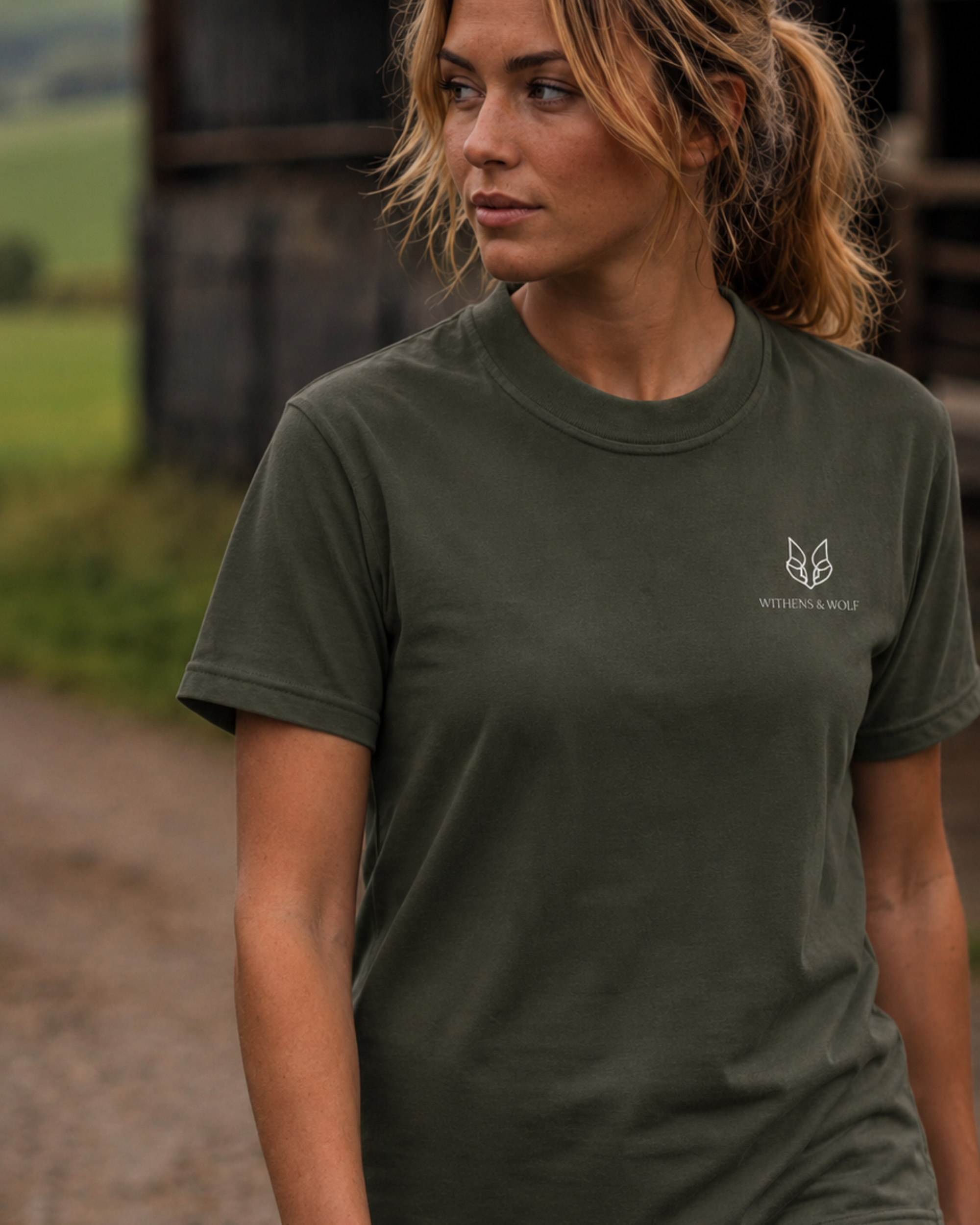 Premium organic rural wear T-Shirt | Withens & Wolf