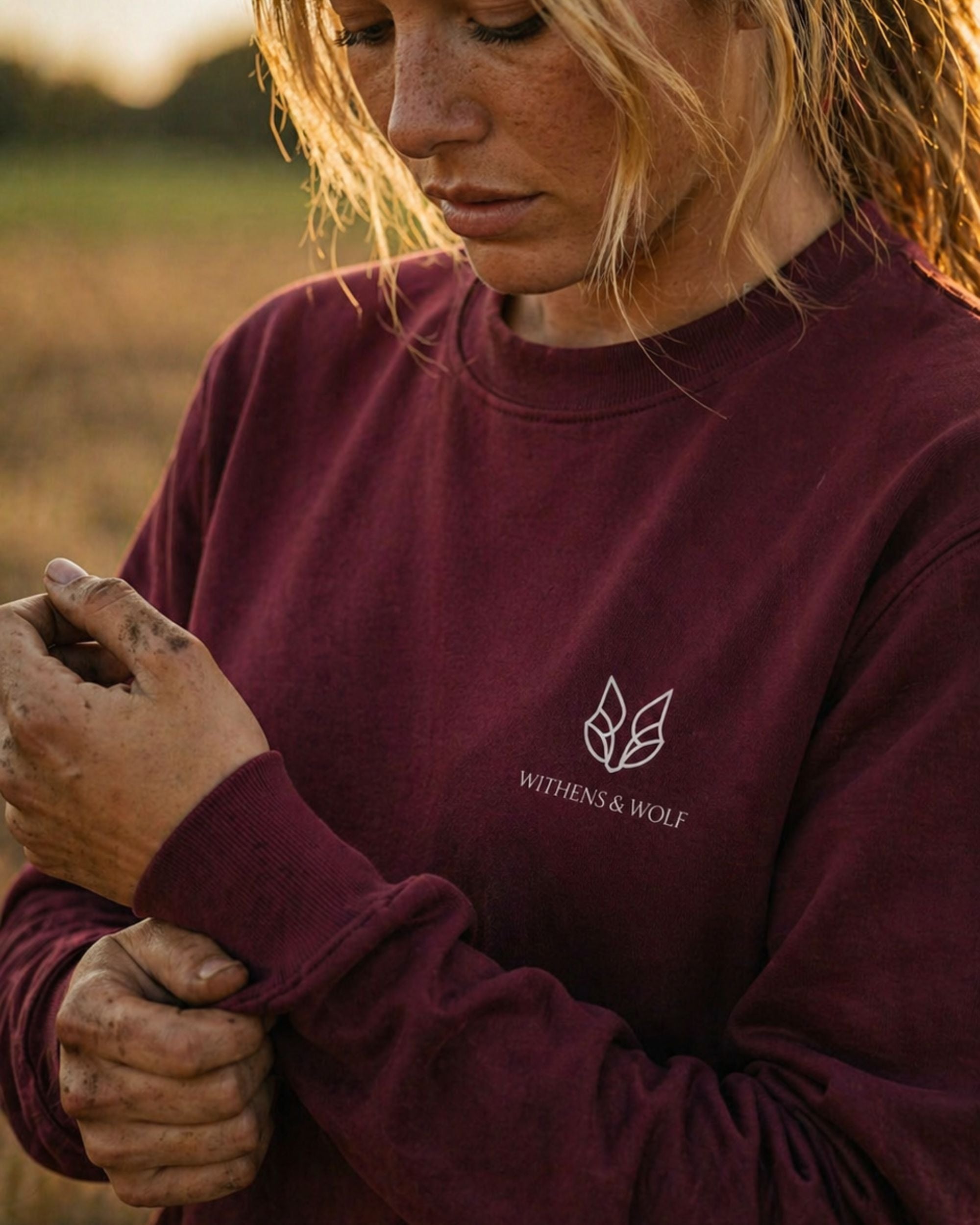 Premium Organic Unisex Sweatshirt | Withens & Wolf