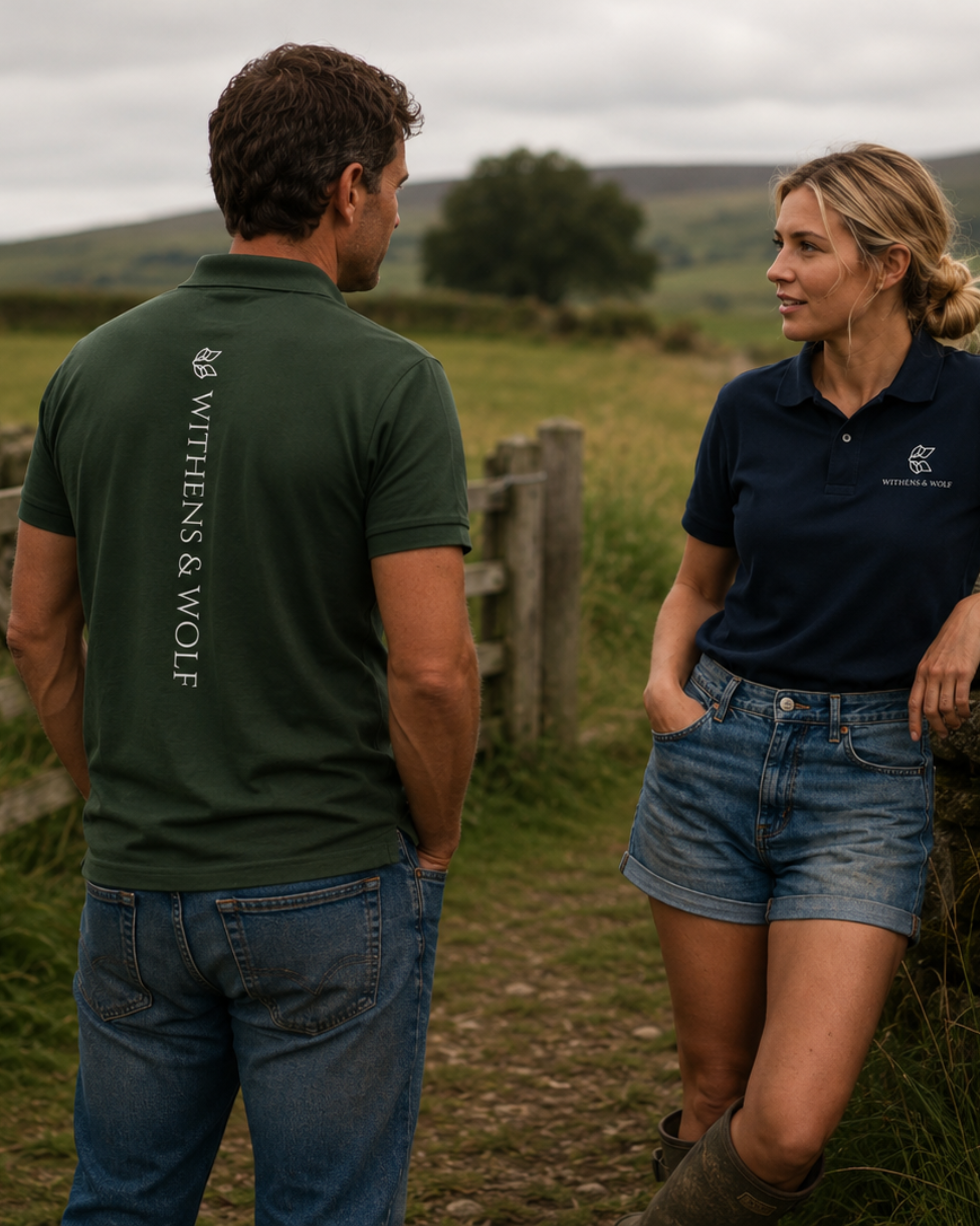 Premium Organic Unisex  Polo | Withens & Wolf